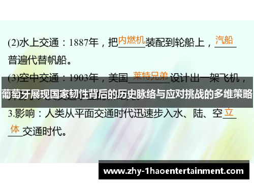 葡萄牙展现国家韧性背后的历史脉络与应对挑战的多维策略